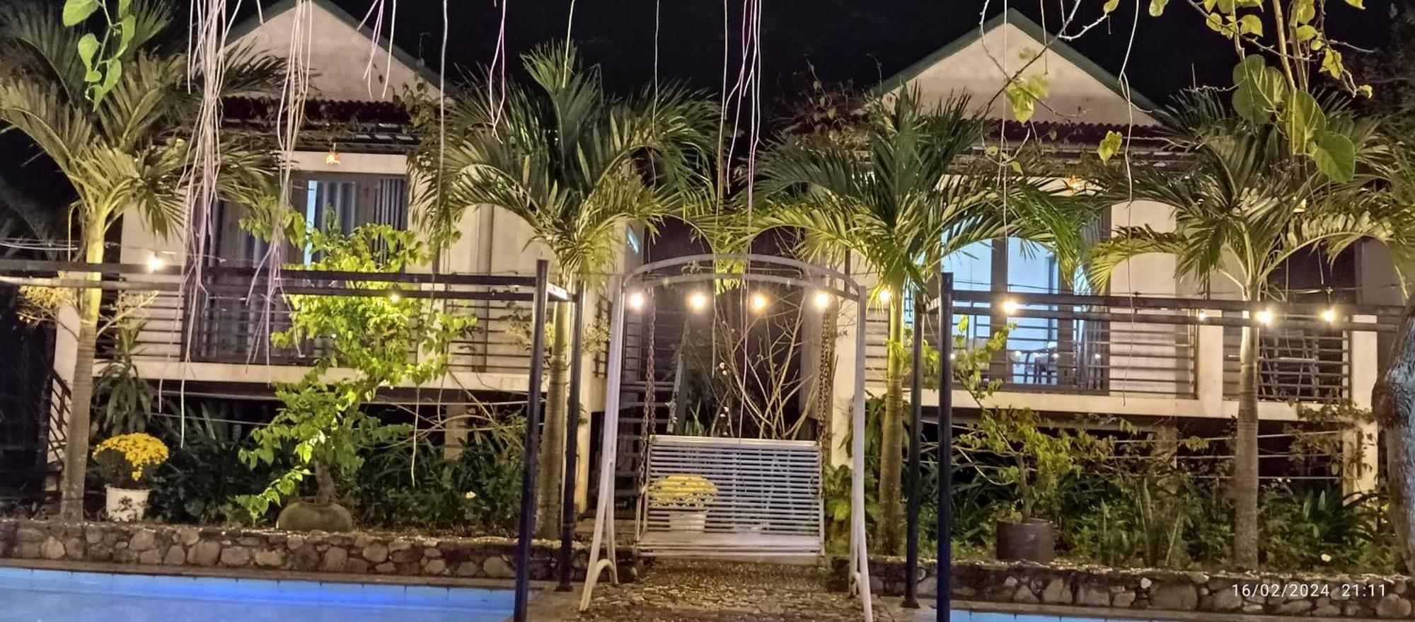 Palafita Bungalow Phong Nha Esterno foto