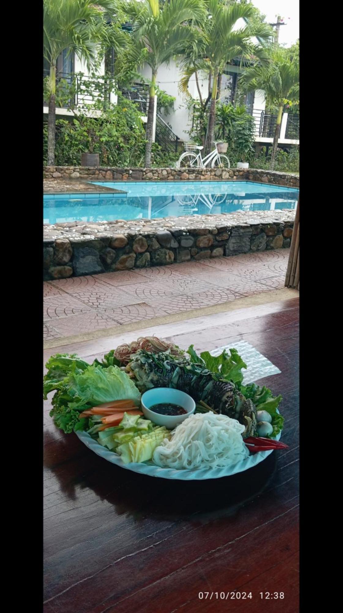 Palafita Bungalow Phong Nha Esterno foto