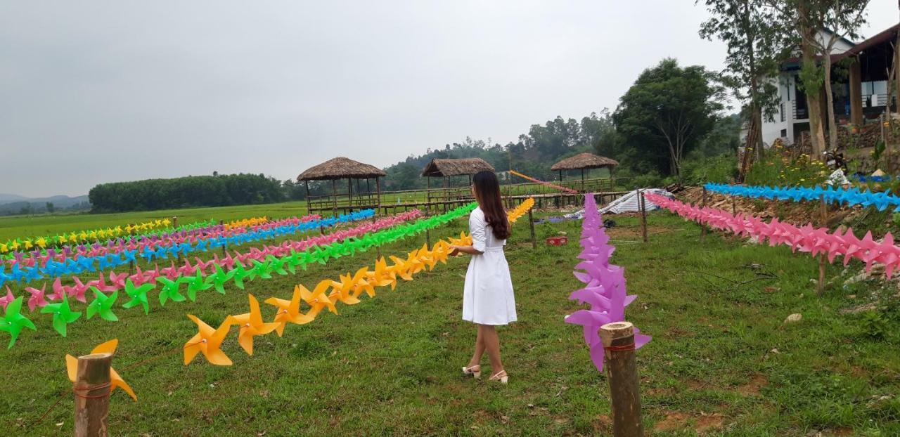 Palafita Bungalow Phong Nha Esterno foto